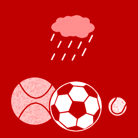 balls: play in rain